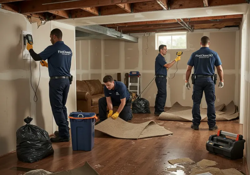 Flood DamageMaterial Assessment and Debris Removal process in Waipio, HI